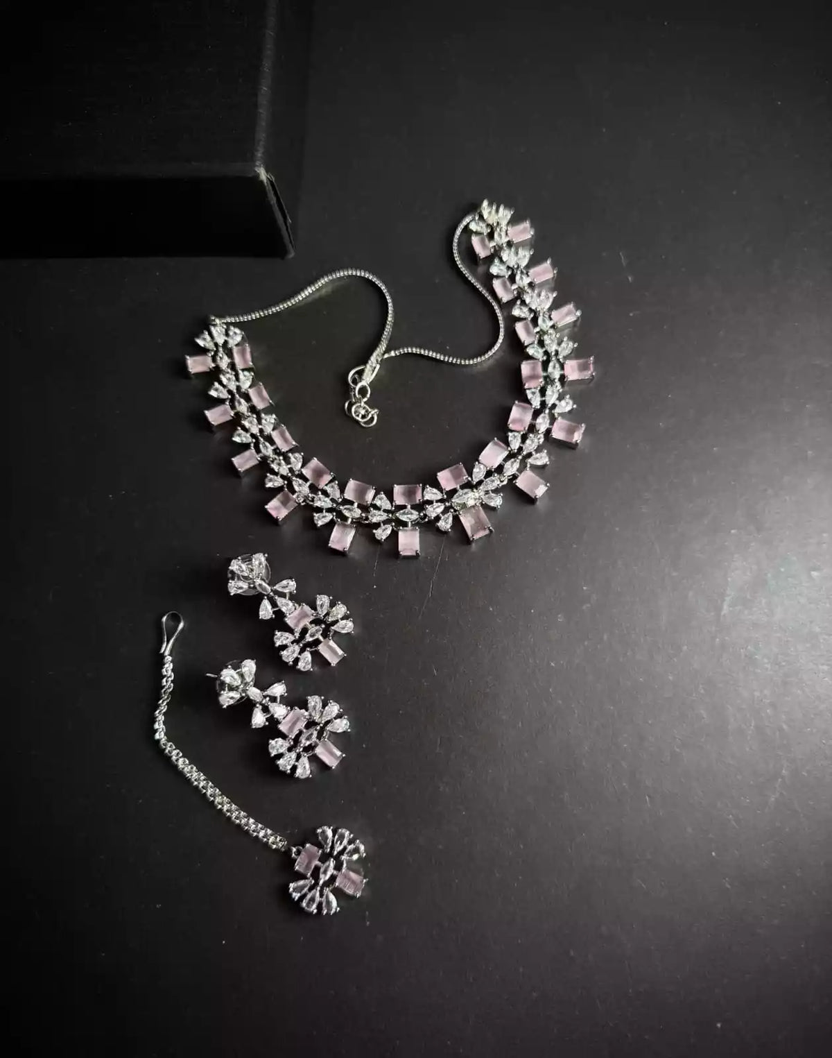 American diamond necklace set