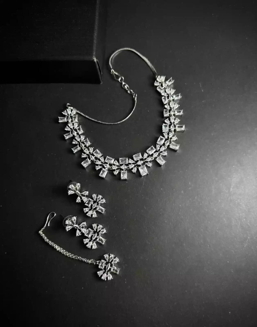 American diamond necklace set