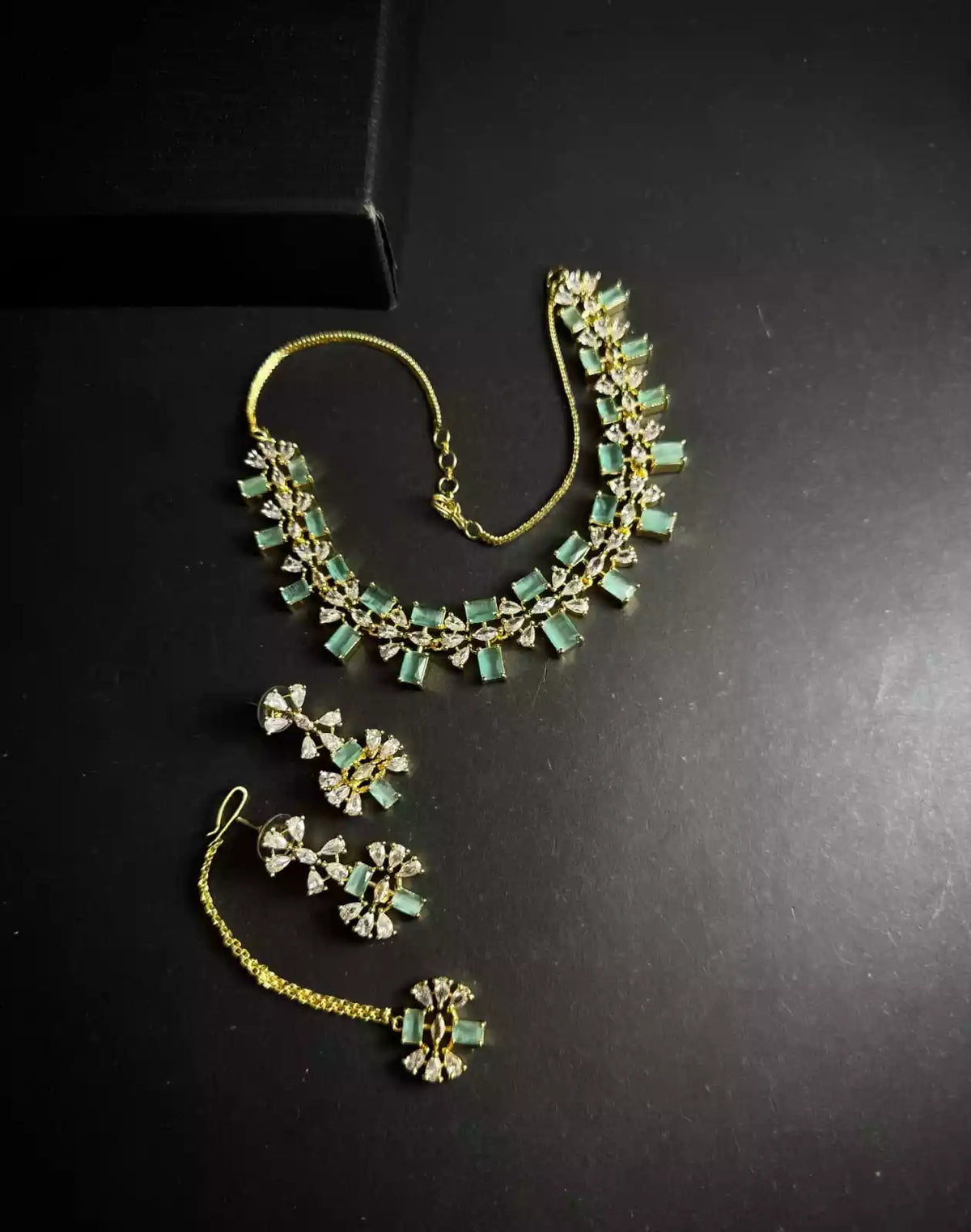 American diamond necklace set