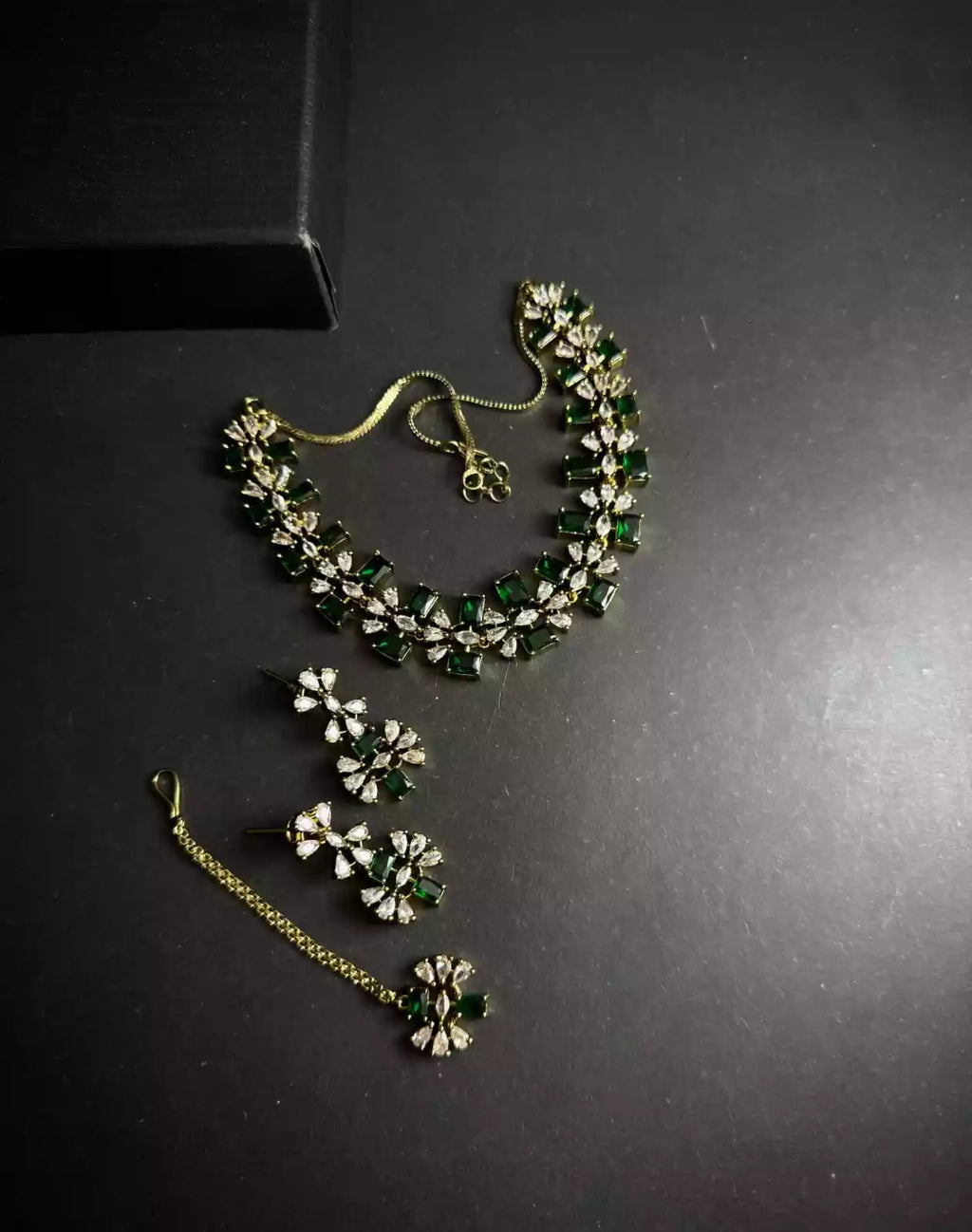 American diamond necklace set