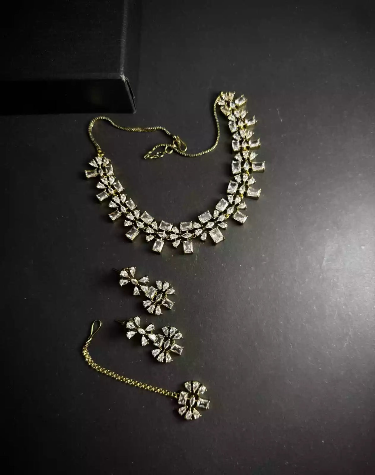 American diamond necklace set