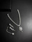 Indian zircon necklace set