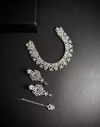 American diamond bridal set