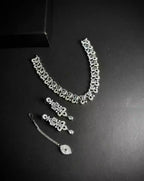 American diamond bridal set