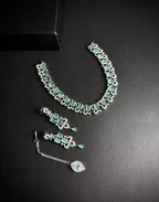 American diamond bridal set