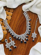 American diamond bridal set