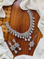 American diamond bridal set