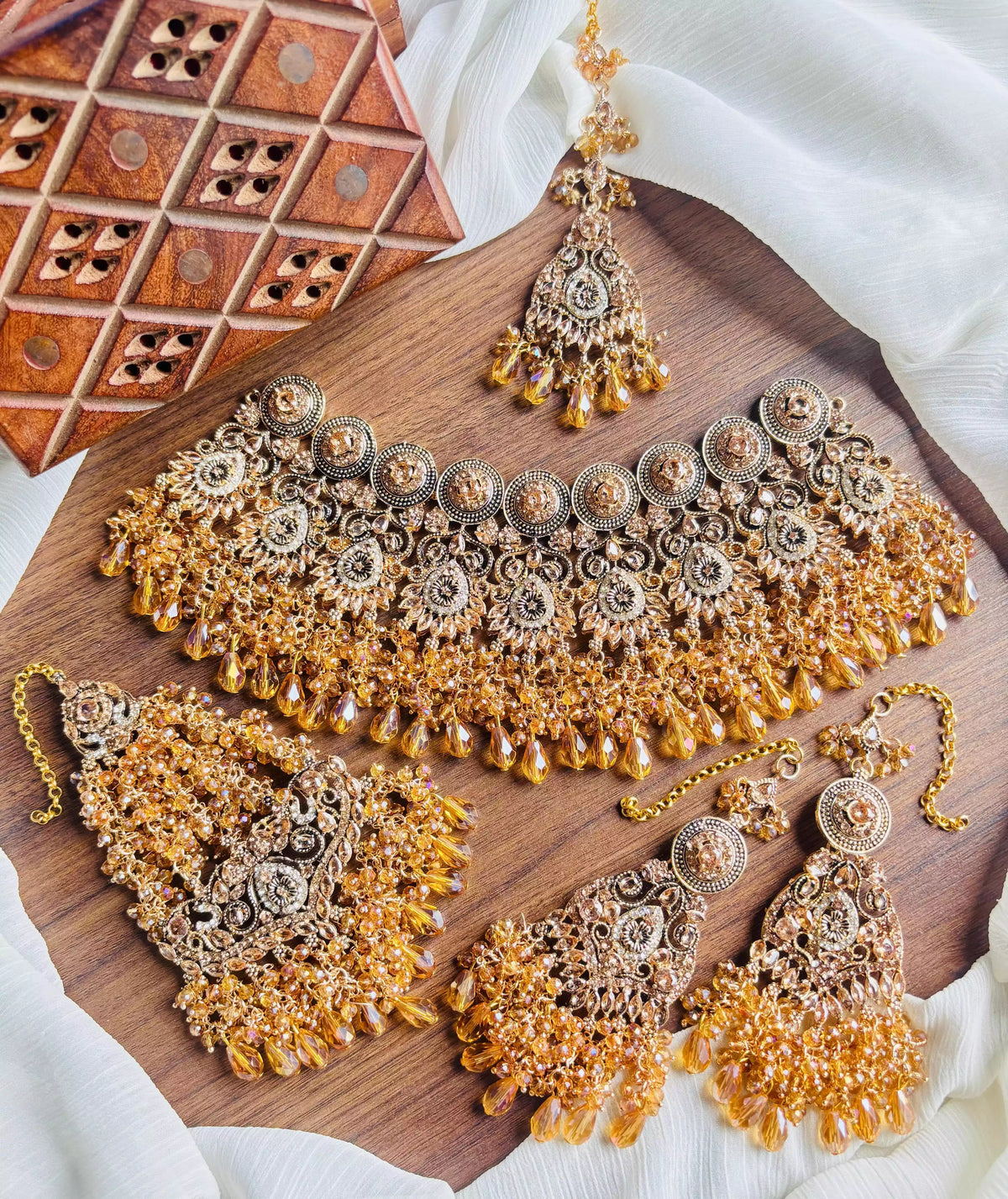 Handmade turkish bridal set