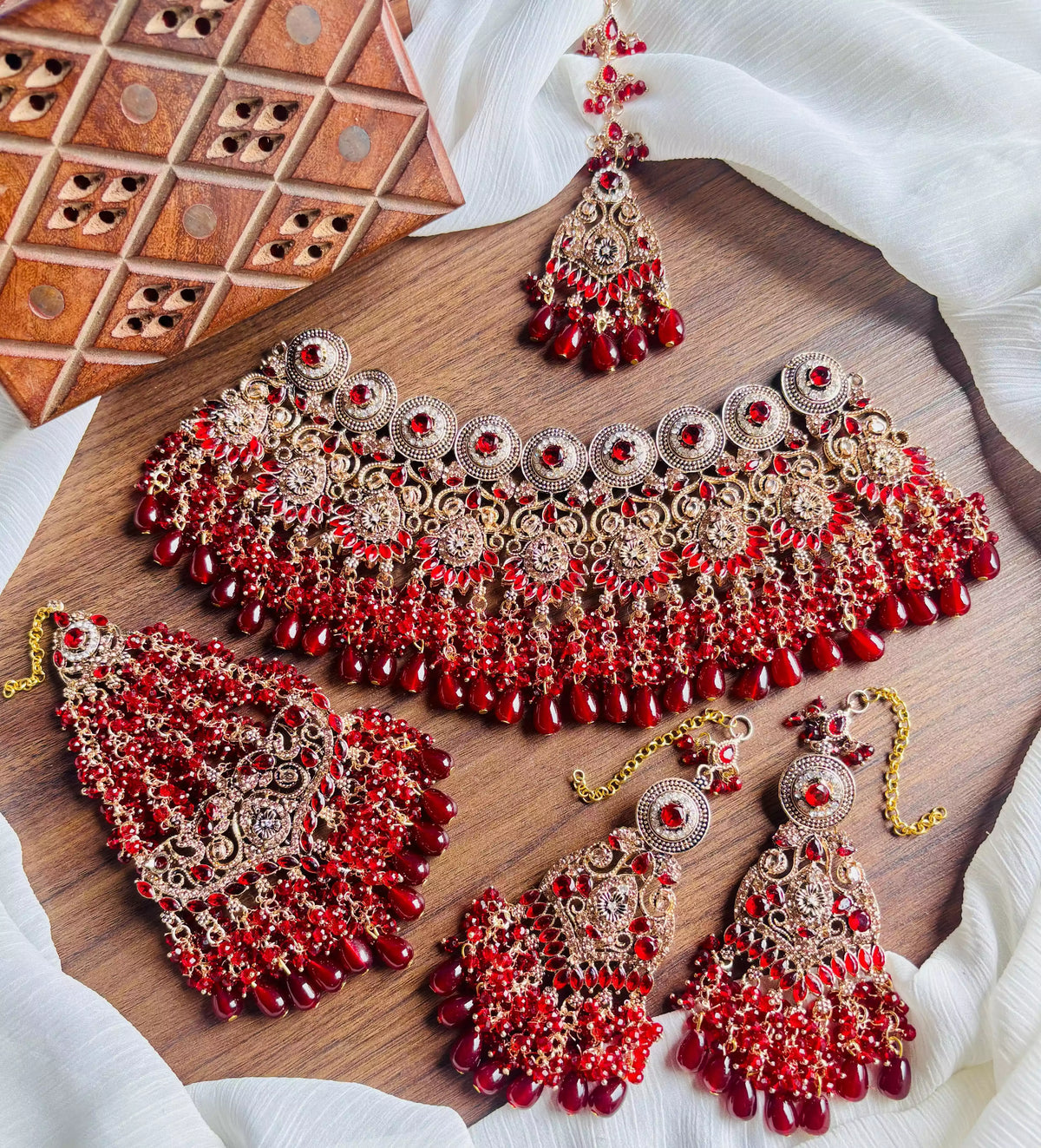 Handmade turkish bridal set Main image