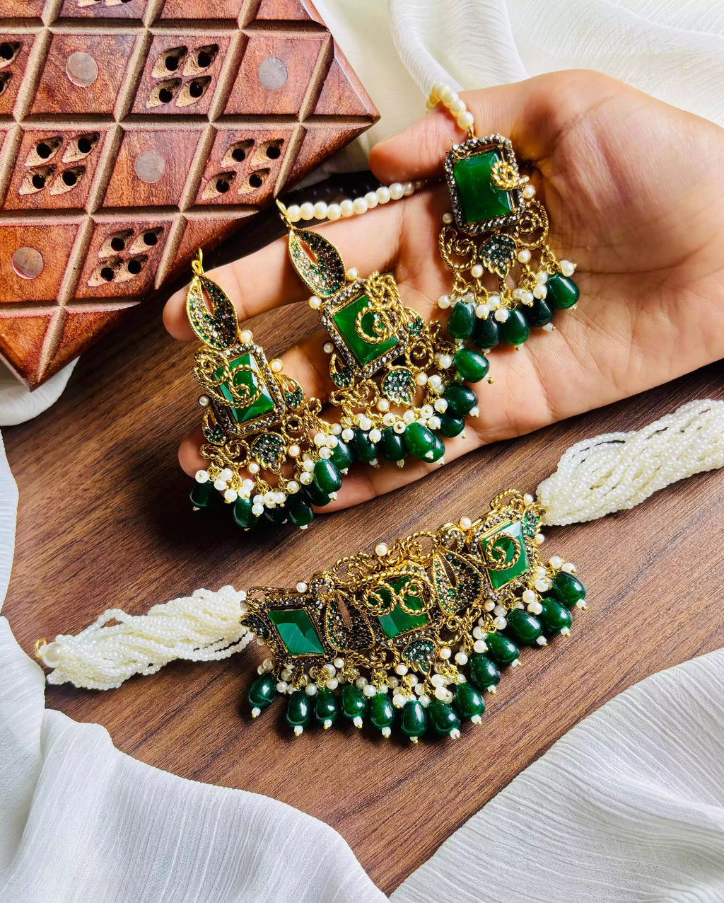 Handmade turkish choker set