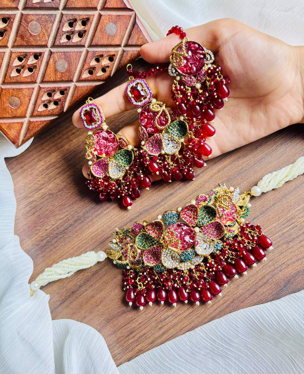 Handmade turkish choker set