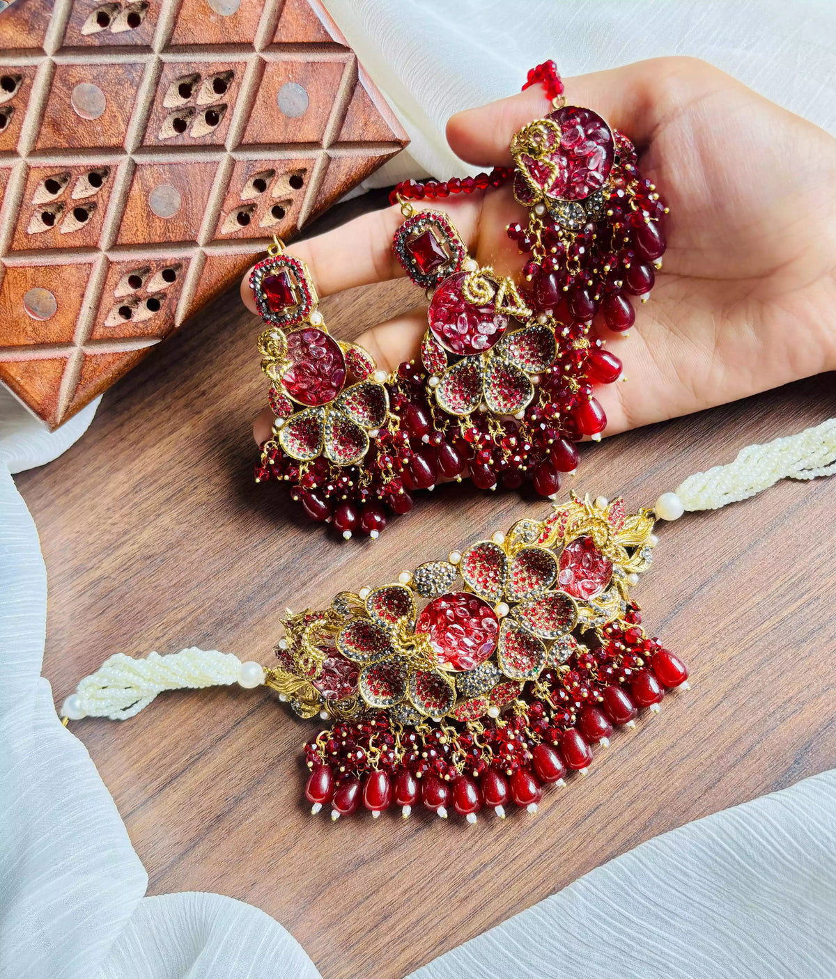 Handmade turkish choker set