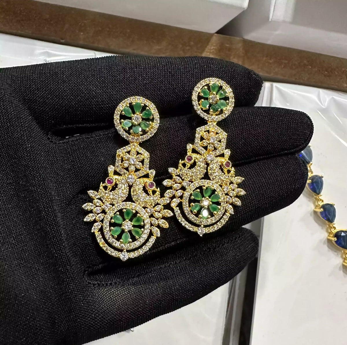 South indian earrings