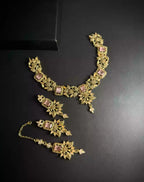 Zircon necklace set