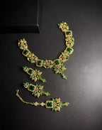 Zircon necklace set