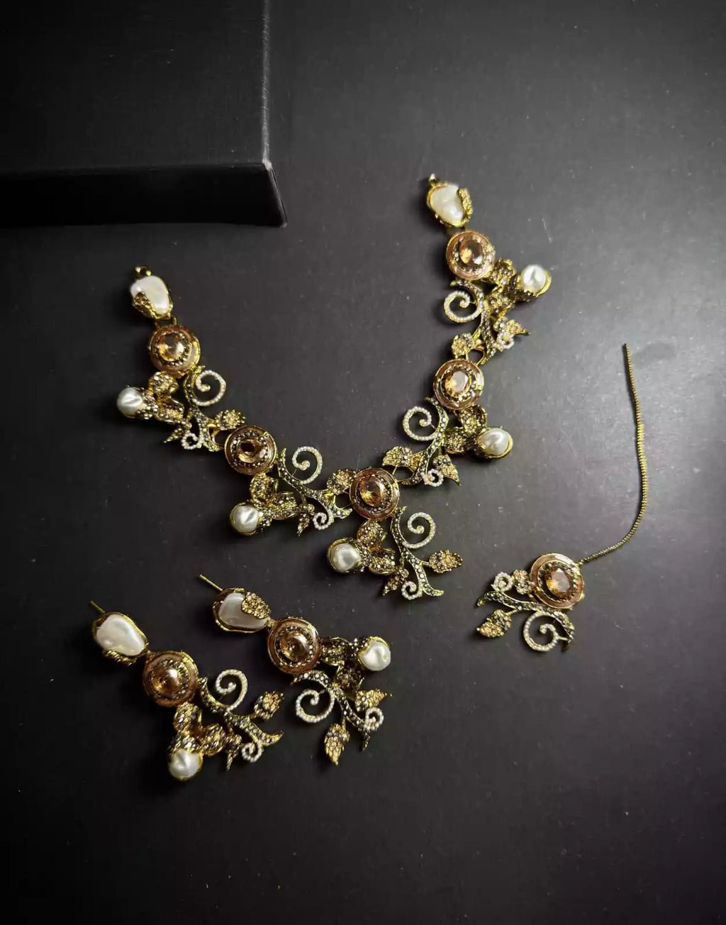 Turkish designer necklace set