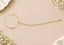 Gold plated bridal nose ring (nath)