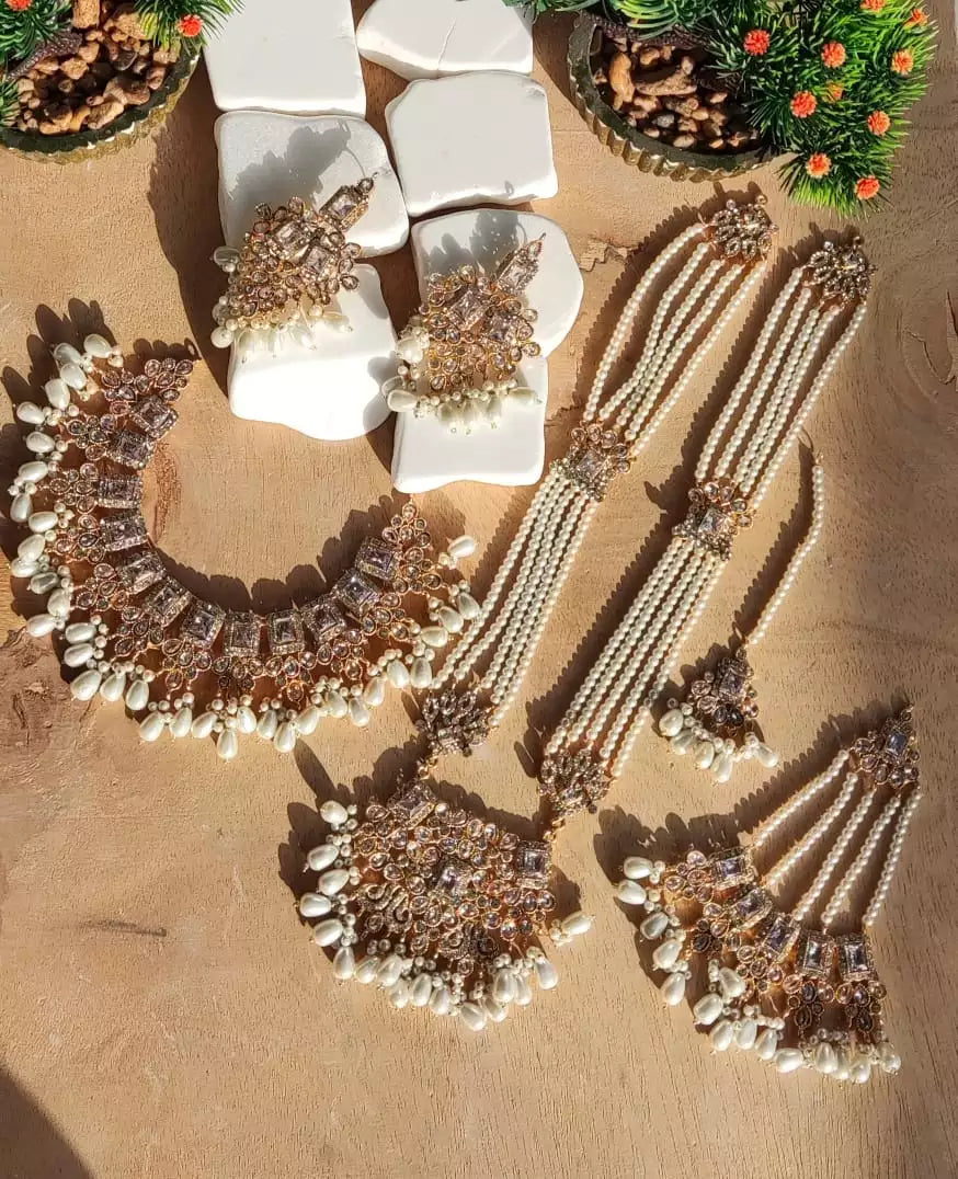 Complete zircon bridal package
