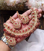 Zircon necklace set