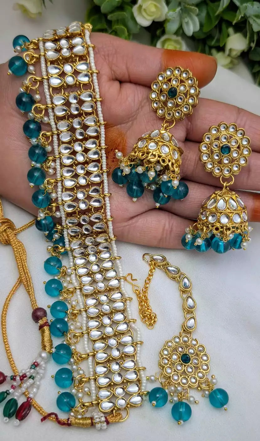Kundan choker set