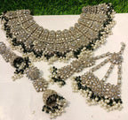 Kundan bridal set with jhumar