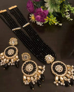 Sheesh kundan long maala set