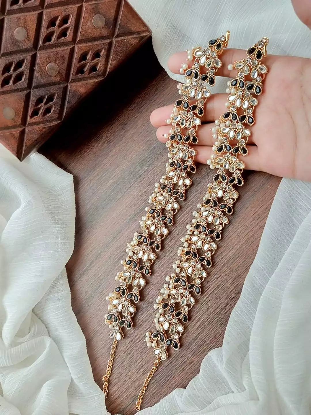 Kundan heavy anklets-004