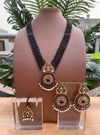 Noratan maala set with teeka