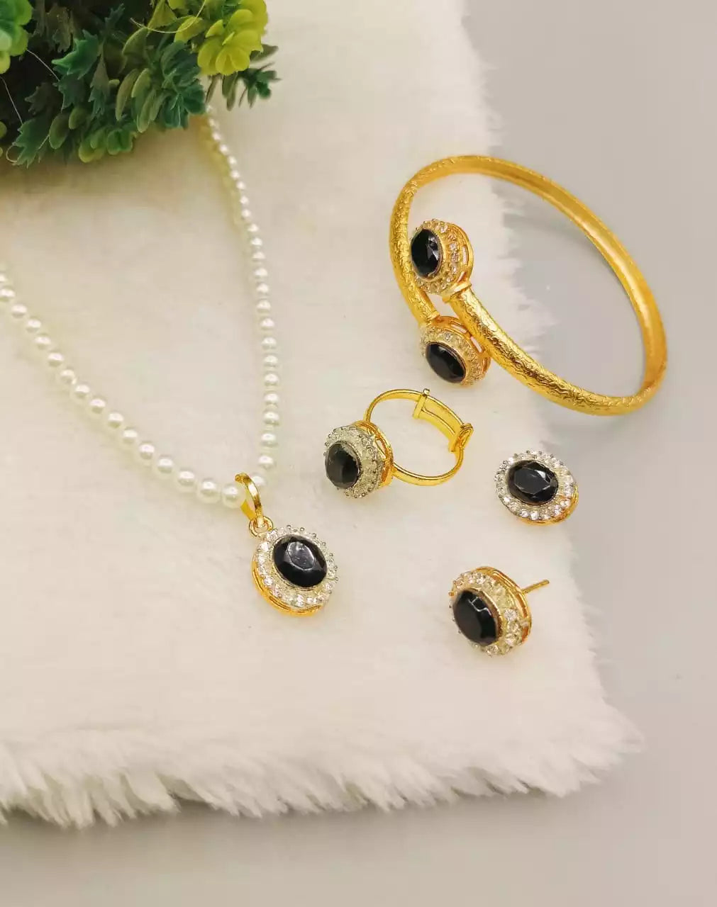 Gold plated combo set