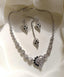 Indian necklace set with teeka