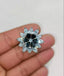 Zircon AD floral ring