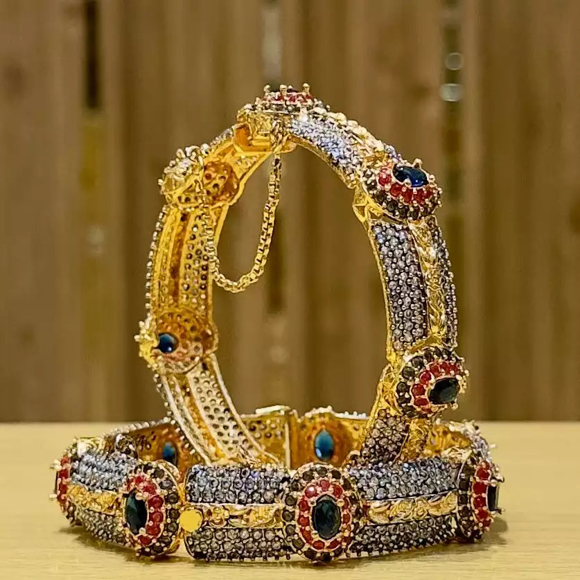 High quality zircon bangles Secondary image