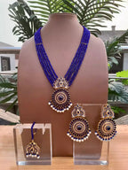 Noratan maala set with teeka