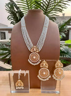 Noratan maala set with teeka