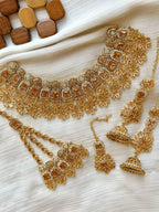 Zircon Floral Bridal set