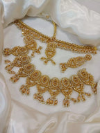 Indian zircon set with matha patti