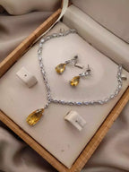 Real stone Zircon sets
