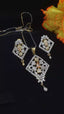 Indian zircon pendant set-018
