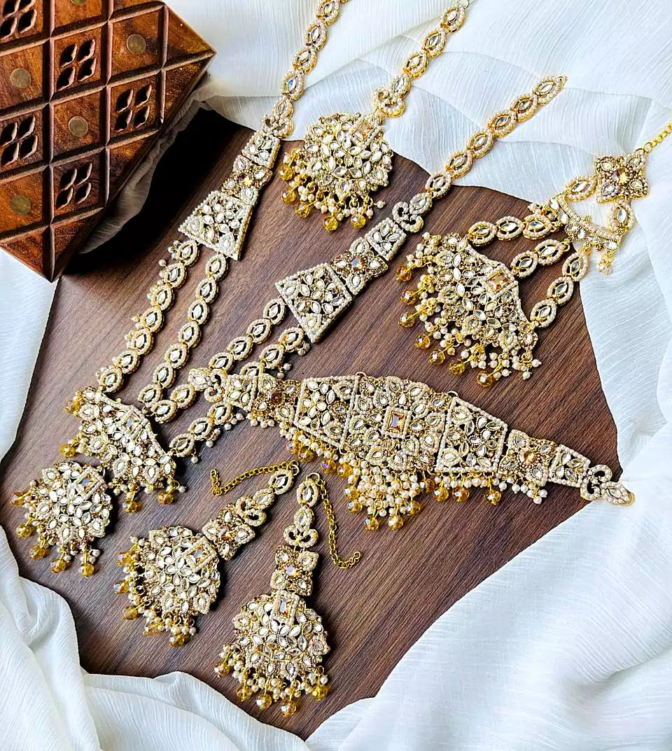 Double dholna bridal set