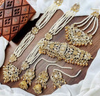 Royal pearl bridal set