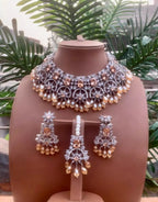 Designer bridal necklace set