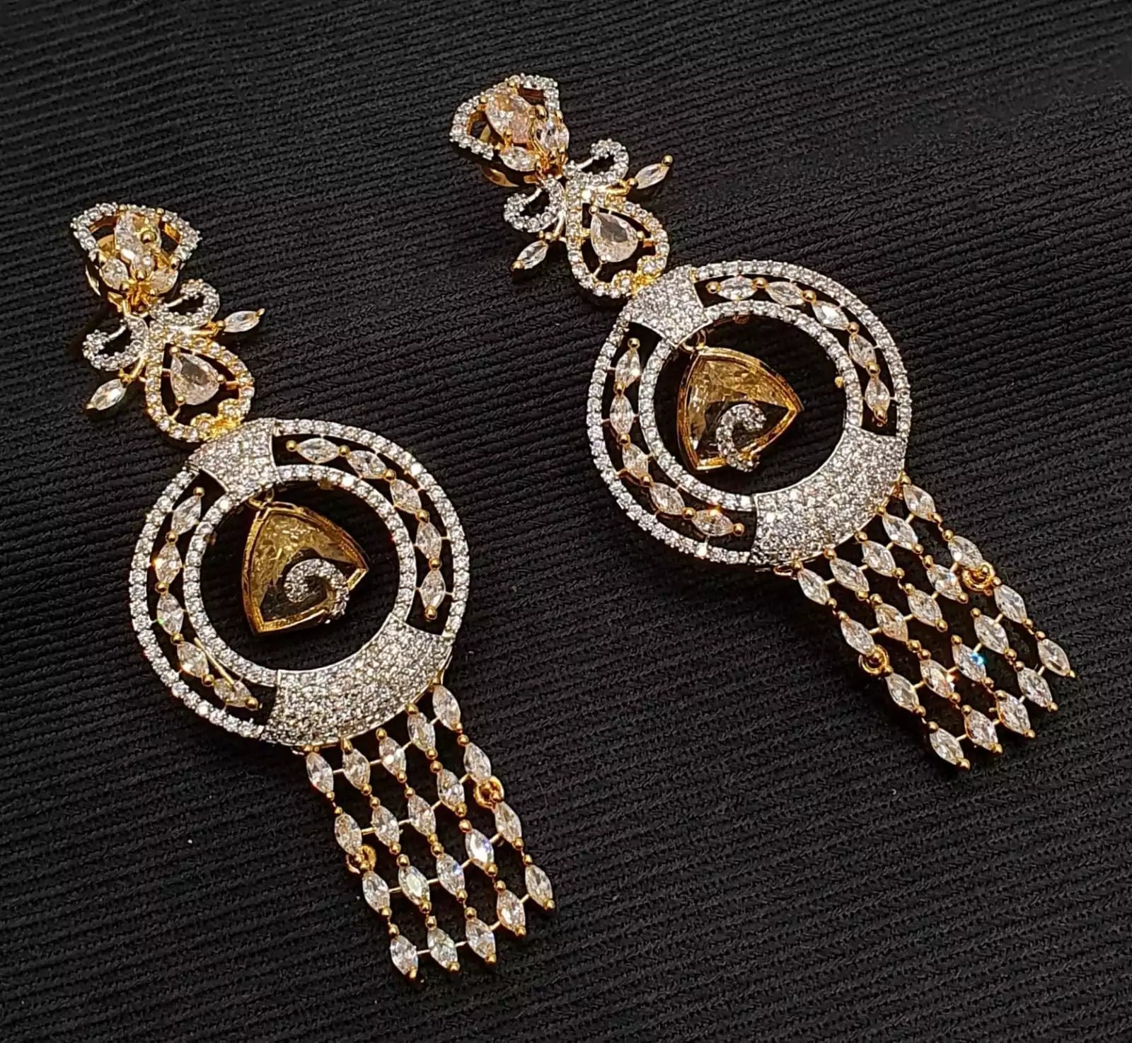 Zircon AD earrings