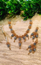 High quality zircon necklace set