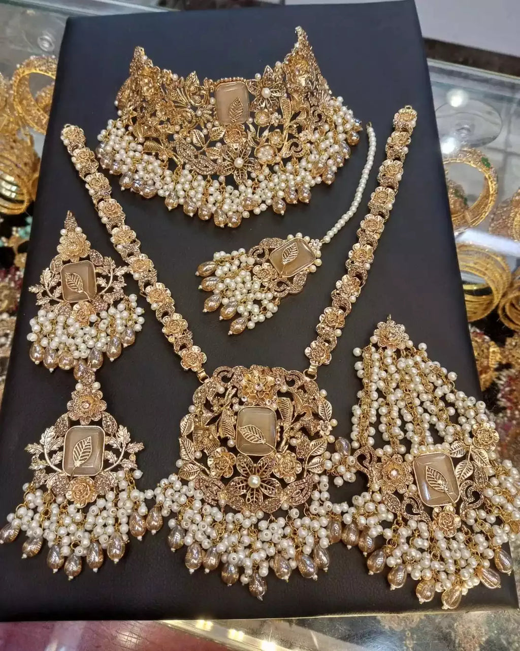 Handmade bridal set