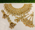 Kundan bridal set with jhumar