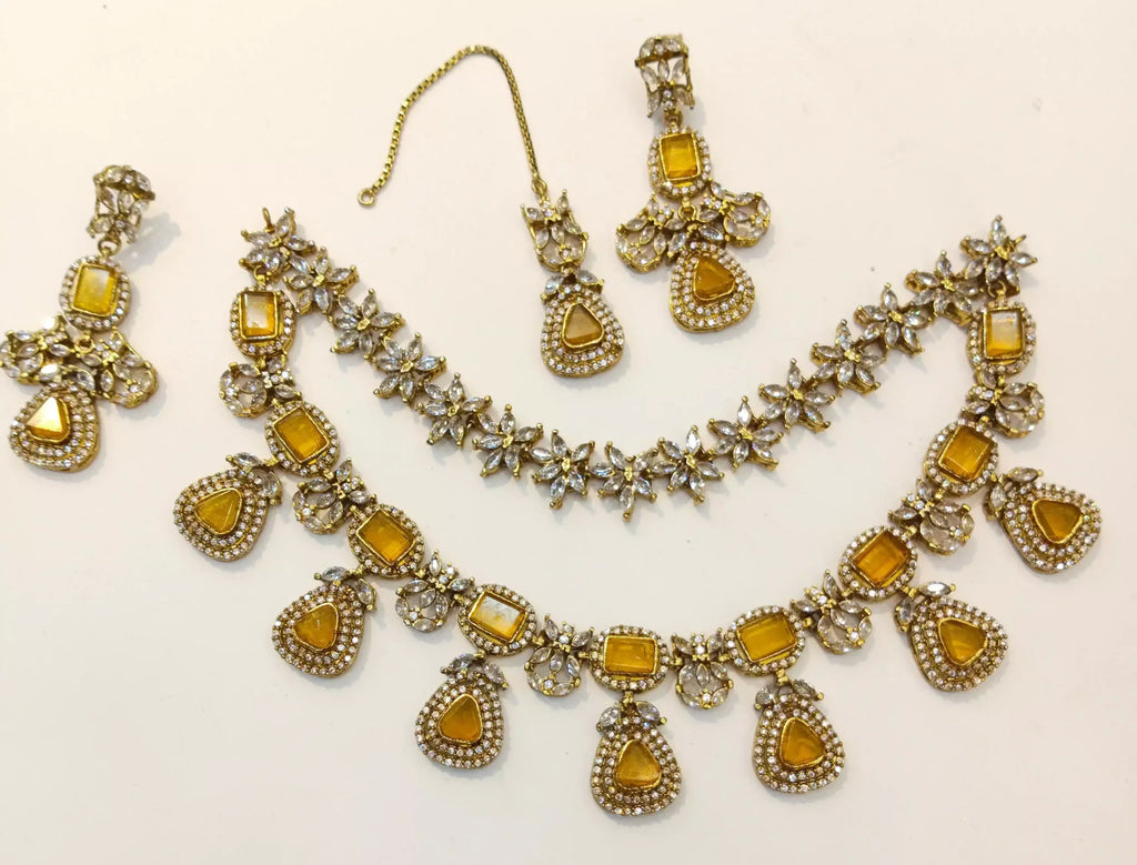 Rp jarao zircon bridal set