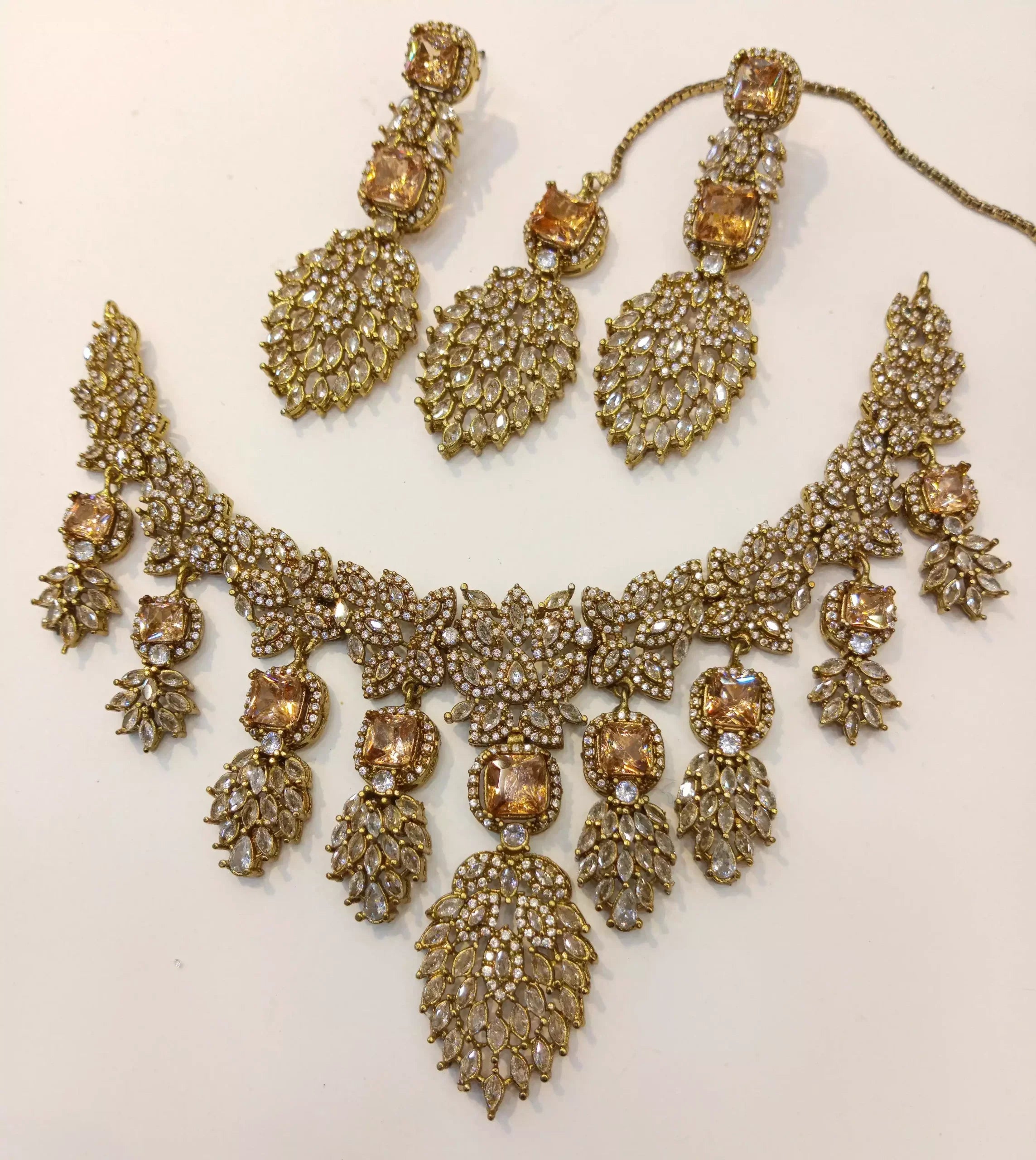 Rp jarao zircon bridal set Secondary image