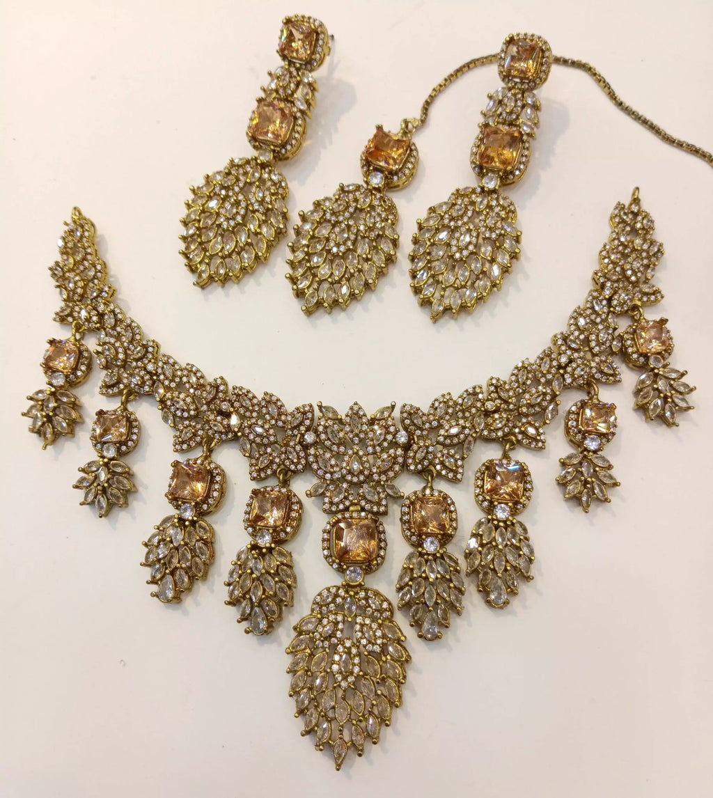 Rp jarao zircon bridal set