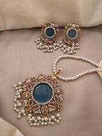Egyptian zircon pendant set-020