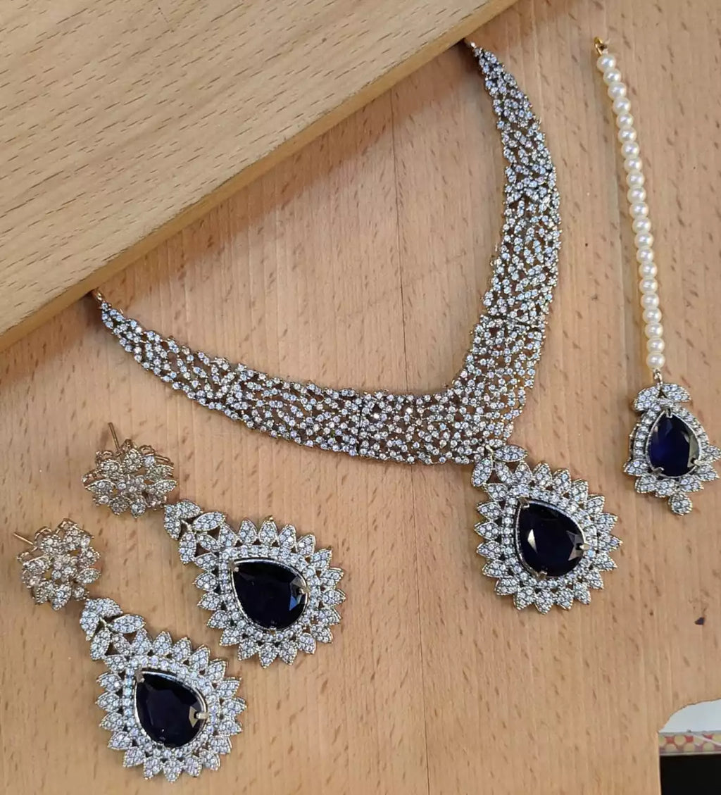 Zircon AD necklace set